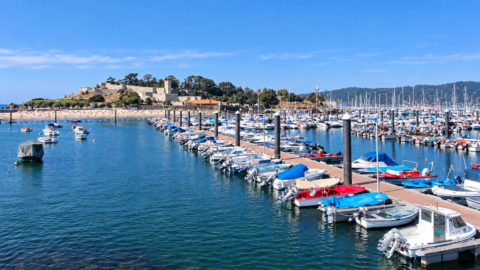 Puerto deportivo de Baiona